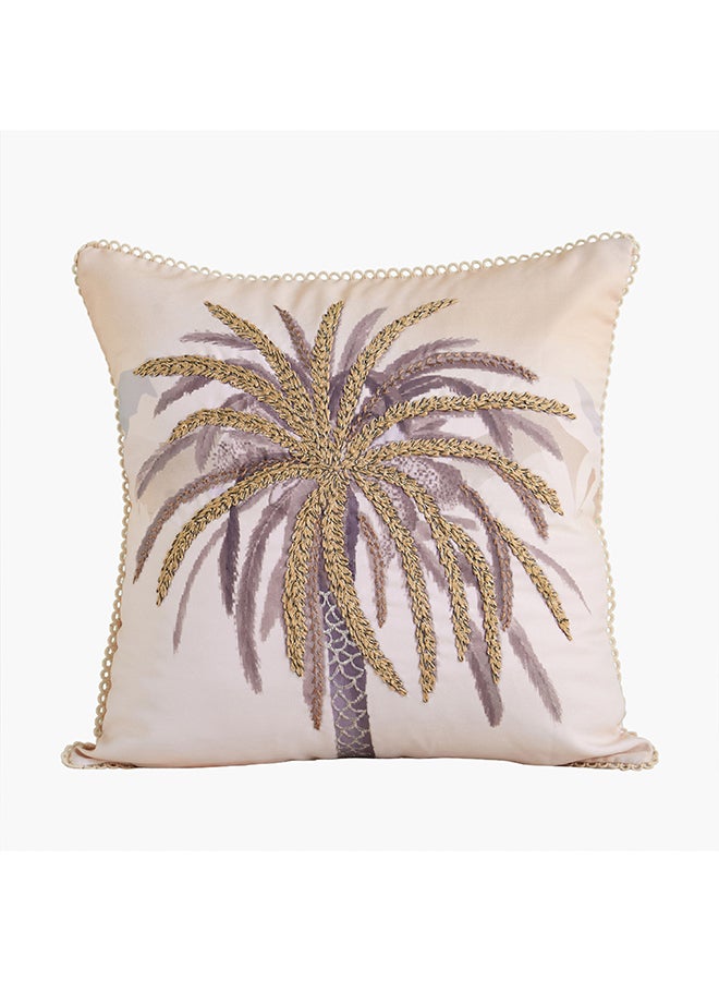 Home Box وسادة نخيل واحة الصحراء - وردي - 50x50 سم - Image 5